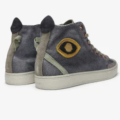 Men Satorisan Trainers^Koto Mid Cotton Vintage