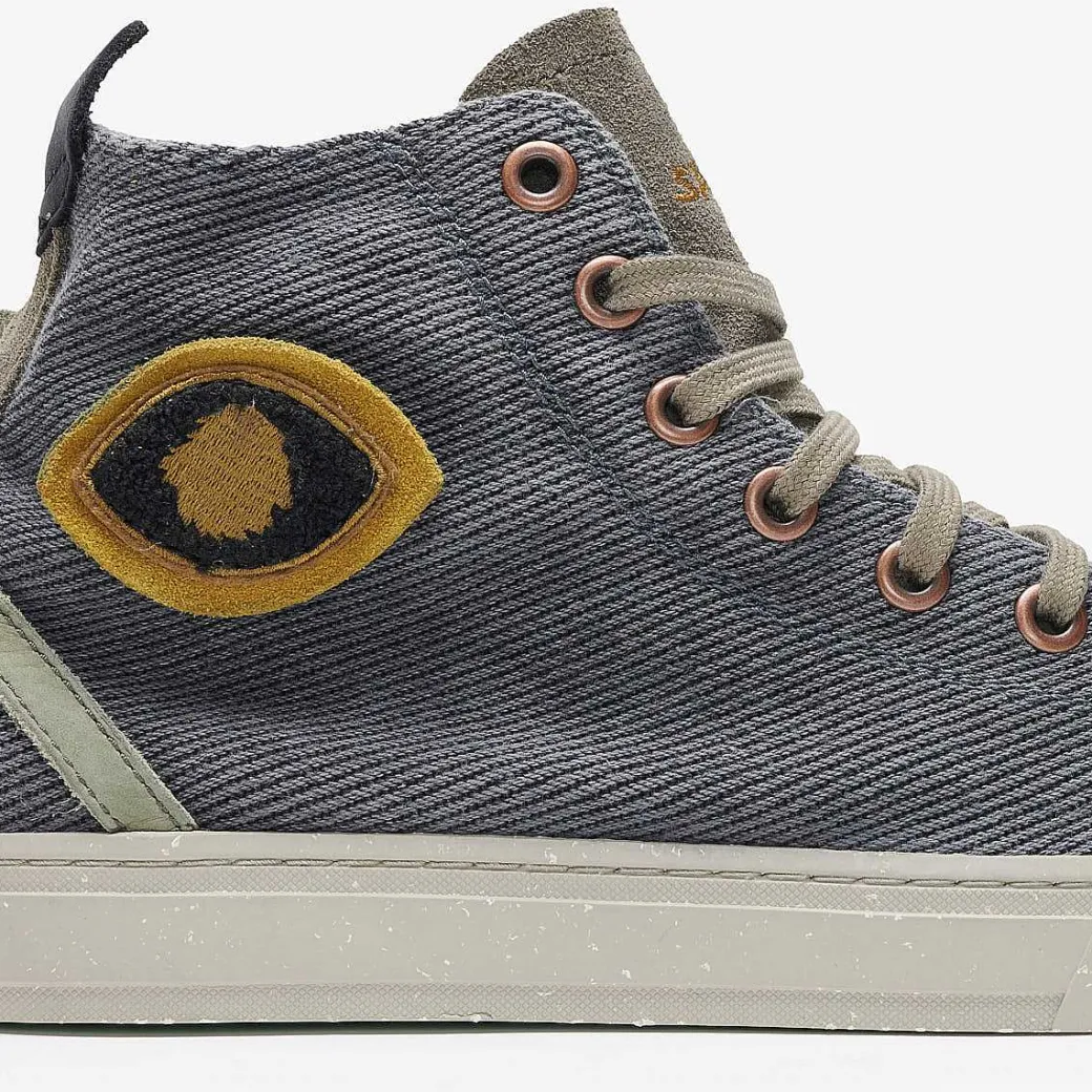 Men Satorisan Trainers^Koto Mid Cotton Vintage