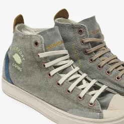 Men Satorisan Trainers^Koto Mid Cotton Vintage