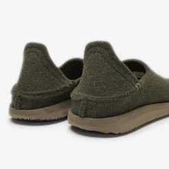Men Satorisan Slip On^Uwabaki Wool