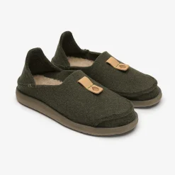 Men Satorisan Slip On^Uwabaki Wool