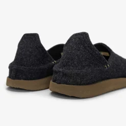 Men Satorisan Slip On^Uwabaki Wool