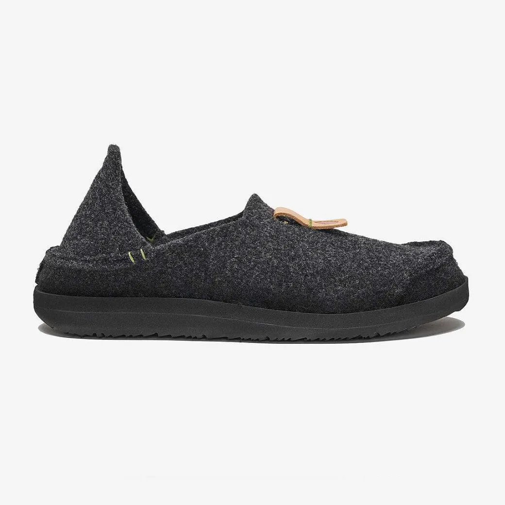 Men Satorisan Slip On^Uwabaki Wool
